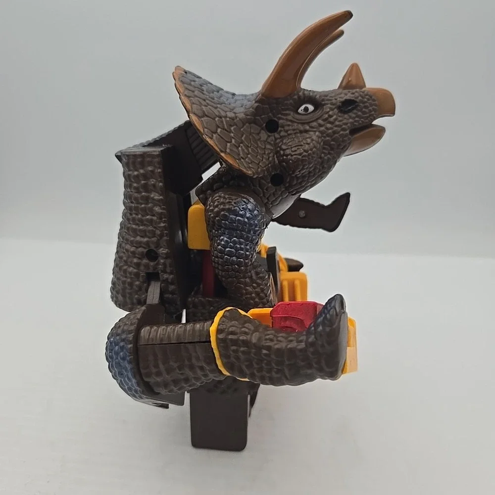 Transformers BEAST MACHINES Dinobots Triceradon 1999 (Read Description)‎